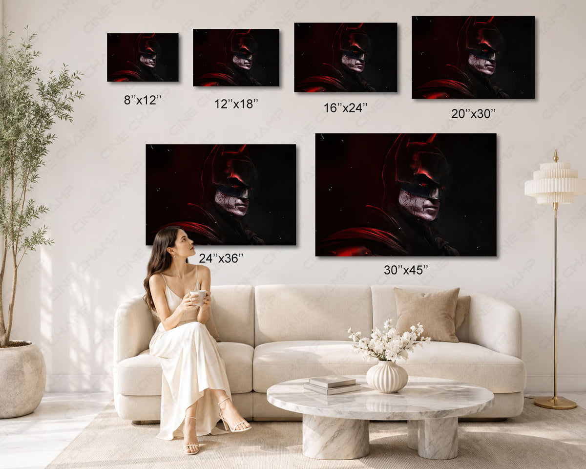 Gotham Vigilante Canvas Decor