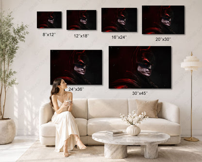 Gotham Vigilante Canvas Decor