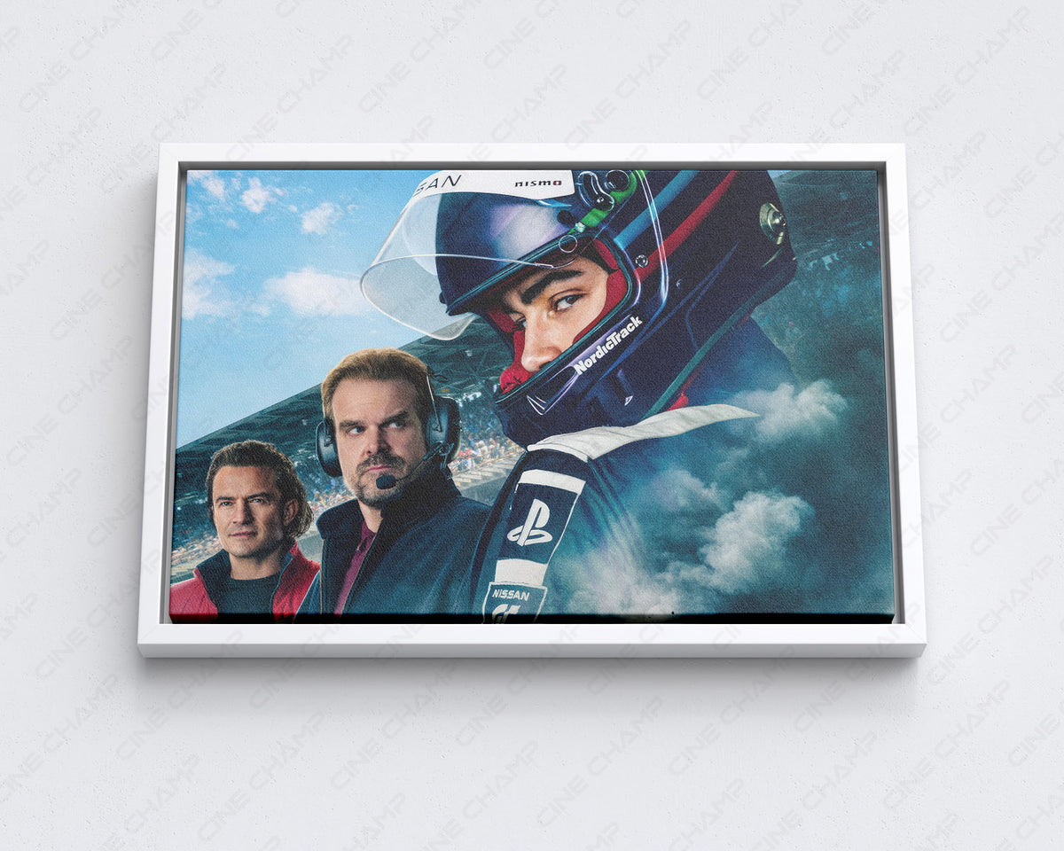 Gran Turismo canvas for gaming room