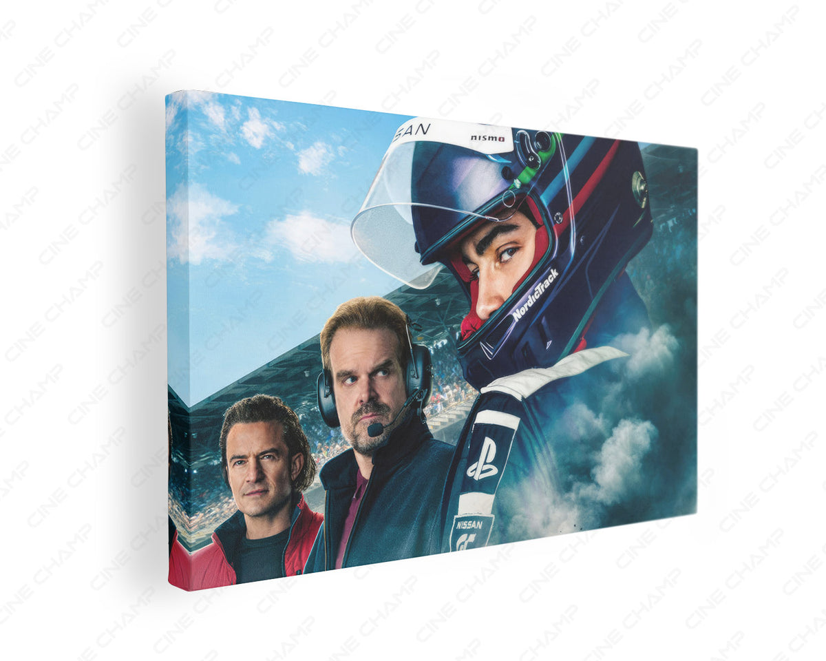 Gran Turismo racing canvas wall art