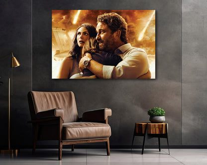 Greenland disaster movie canvas print