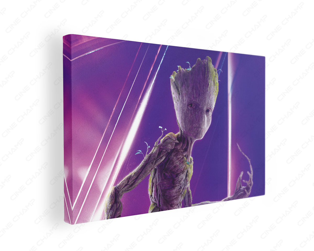 Groot Avengers Infinity War canvas wall art