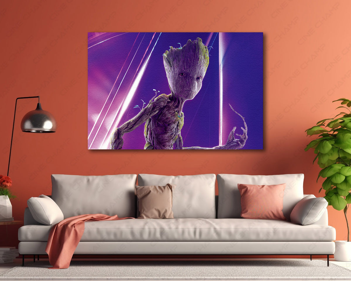 Groot Infinity War Marvel canvas print