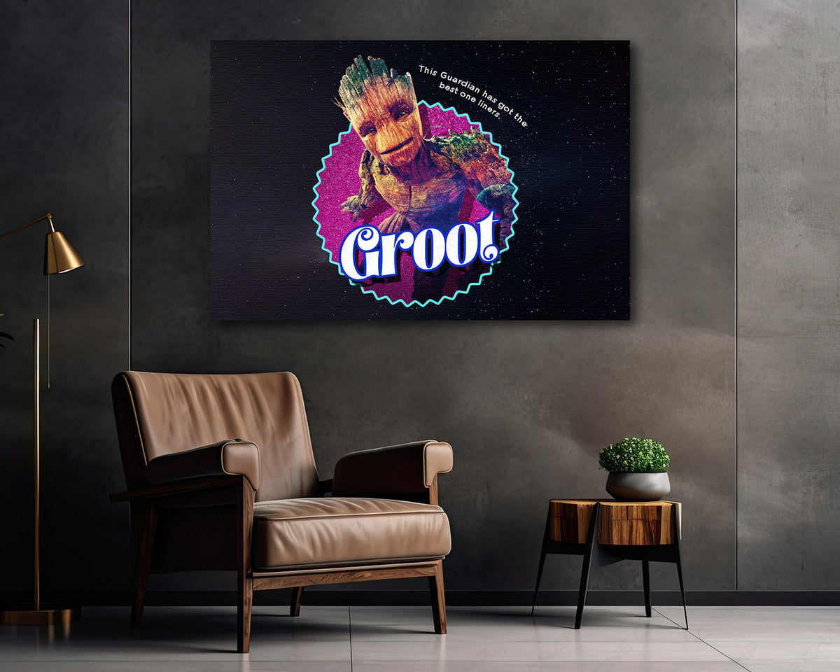 Groot cinematic Marvel artwork