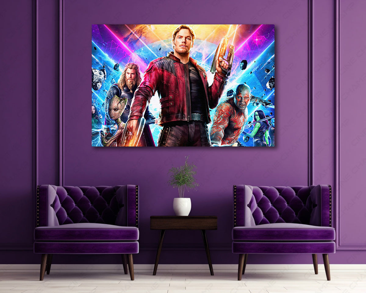 Guardians Vol 3 Marvel canvas print