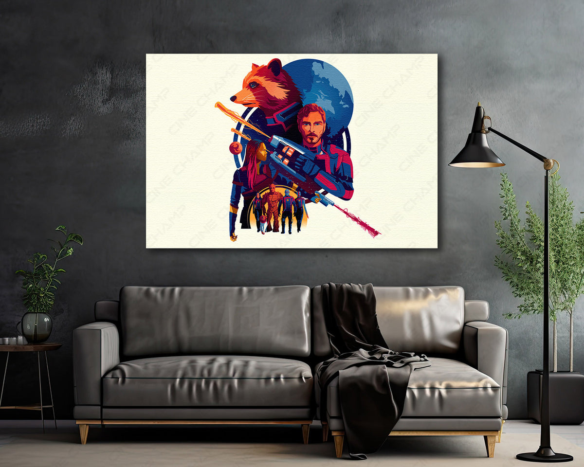 Guardians Vol 3 Marvel cosmic hero canvas