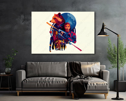 Guardians Vol 3 Marvel cosmic hero canvas