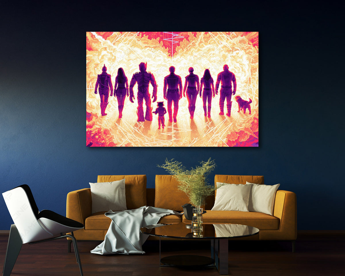 Guardians Vol 3 Marvel cosmic wall art