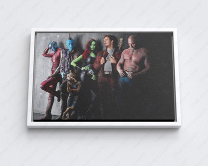 Guardians canvas for modern gaming room
