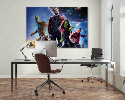 Guardians of the Galaxy Marvel canvas print