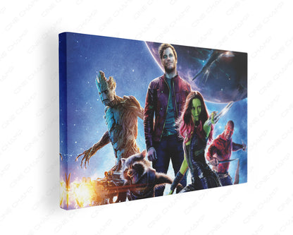 Guardians of the Galaxy canvas wall art