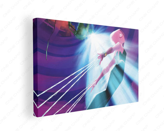 Gwen Spider Man Across the Spider Verse canvas wall art