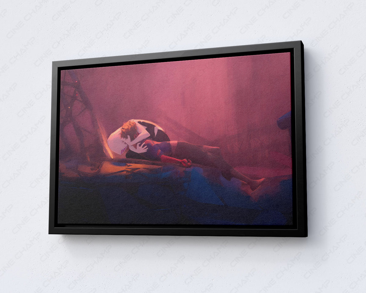 Gwen Stacy Spider-Verse Canvas Artwork