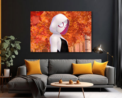 Gwen Stacy Spider Verse canvas print