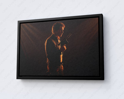 Han Solo canvas for gaming room