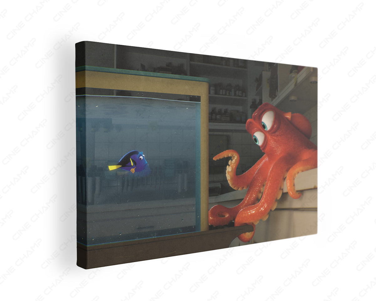 Hank Octopus Finding Dory canvas art