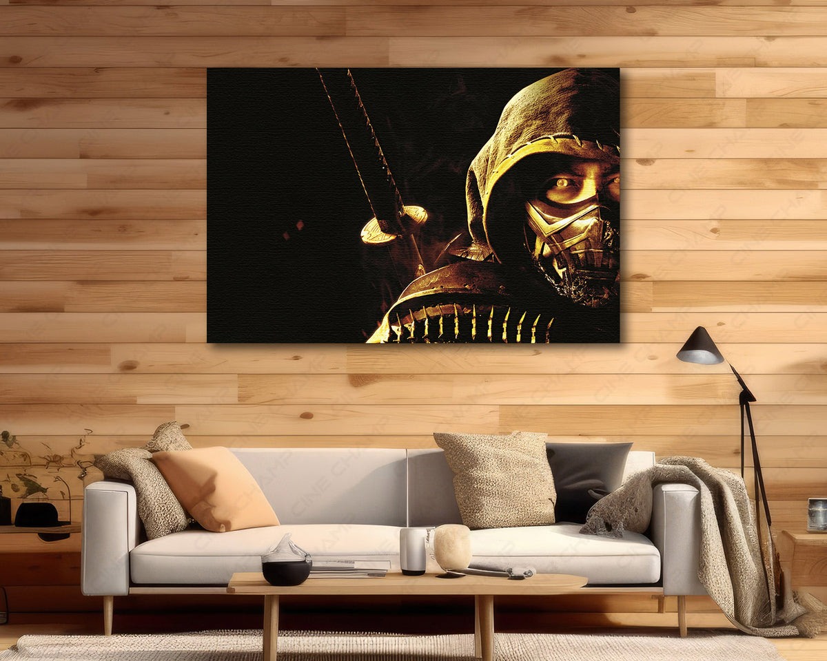 Hanzo Hasashi gaming canvas artwork