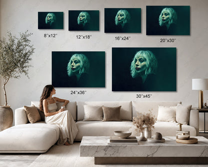 Harley Quinn Movie Poster Canvas