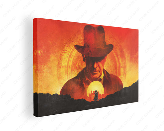 Harrison Ford Indiana Jones Dial of Destiny canvas print