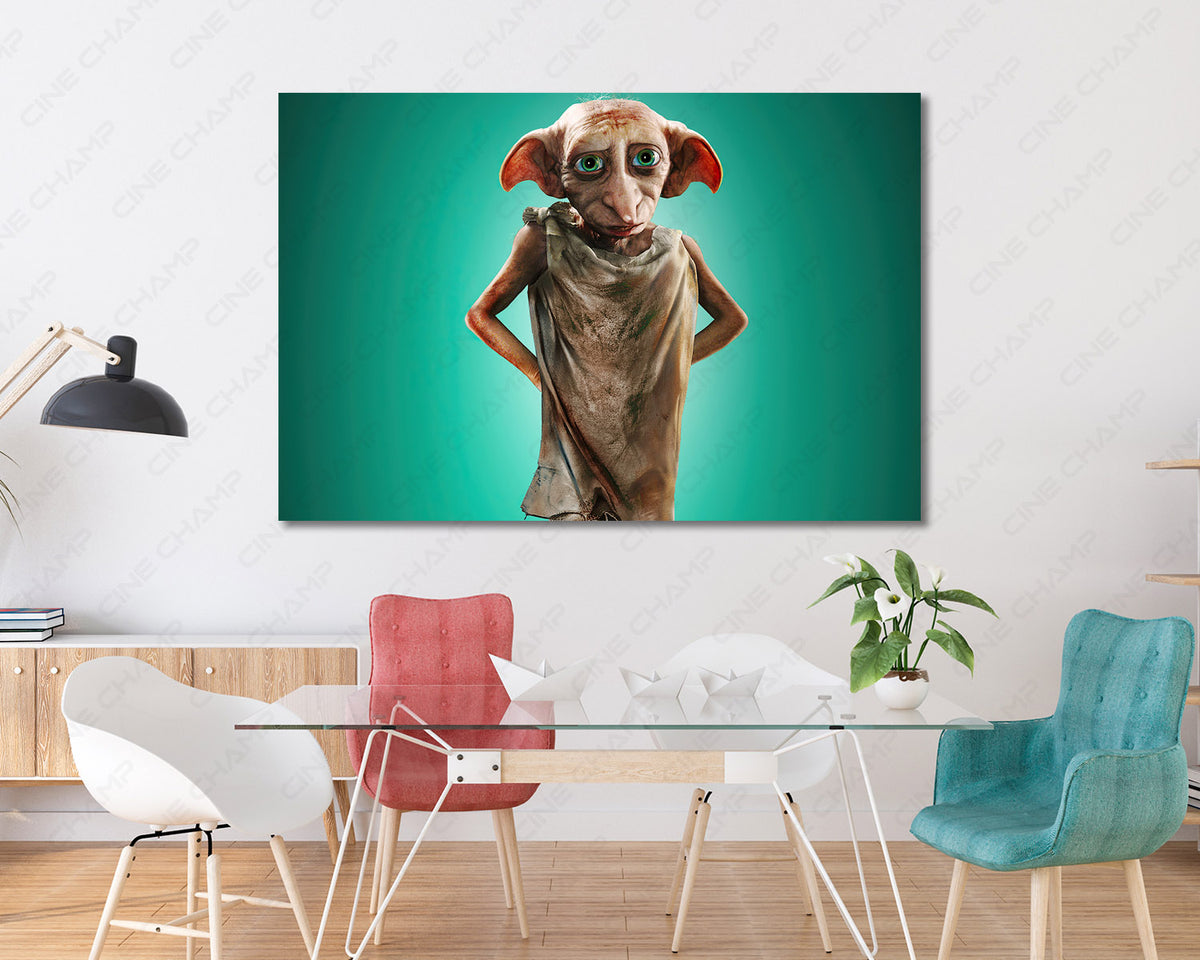 Harry Potter house elf wall art
