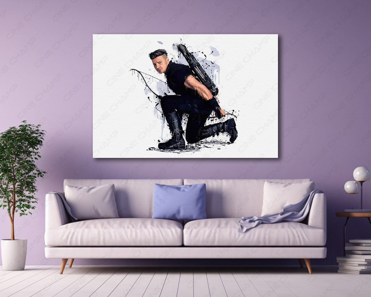 Hawkeye Infinity War Marvel canvas print