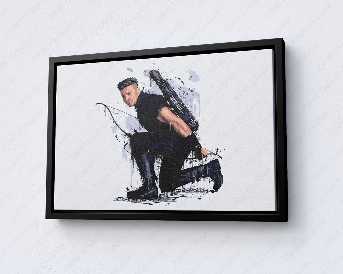 Hawkeye canvas for gaming room