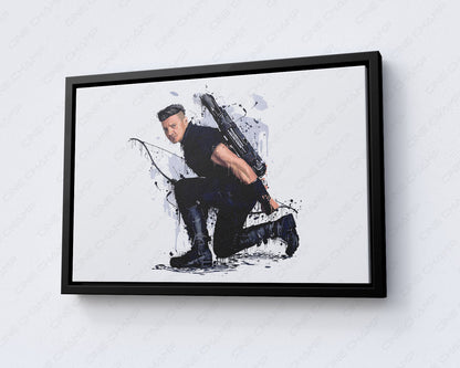 Hawkeye canvas for gaming room