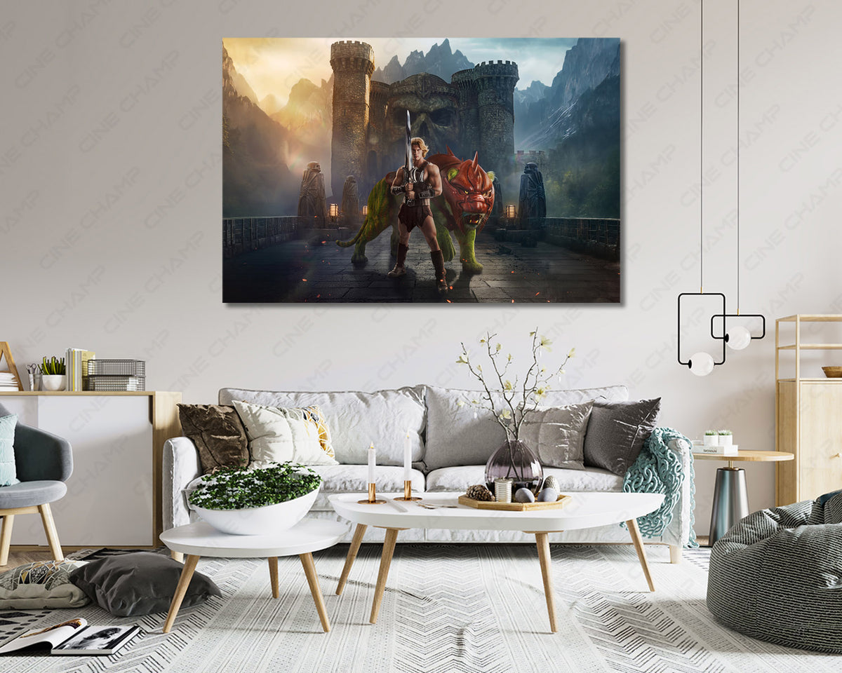 He-Man Eternia Fantasy Canvas Print