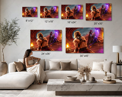 He-Man Home Theater Movie Wall Artwork