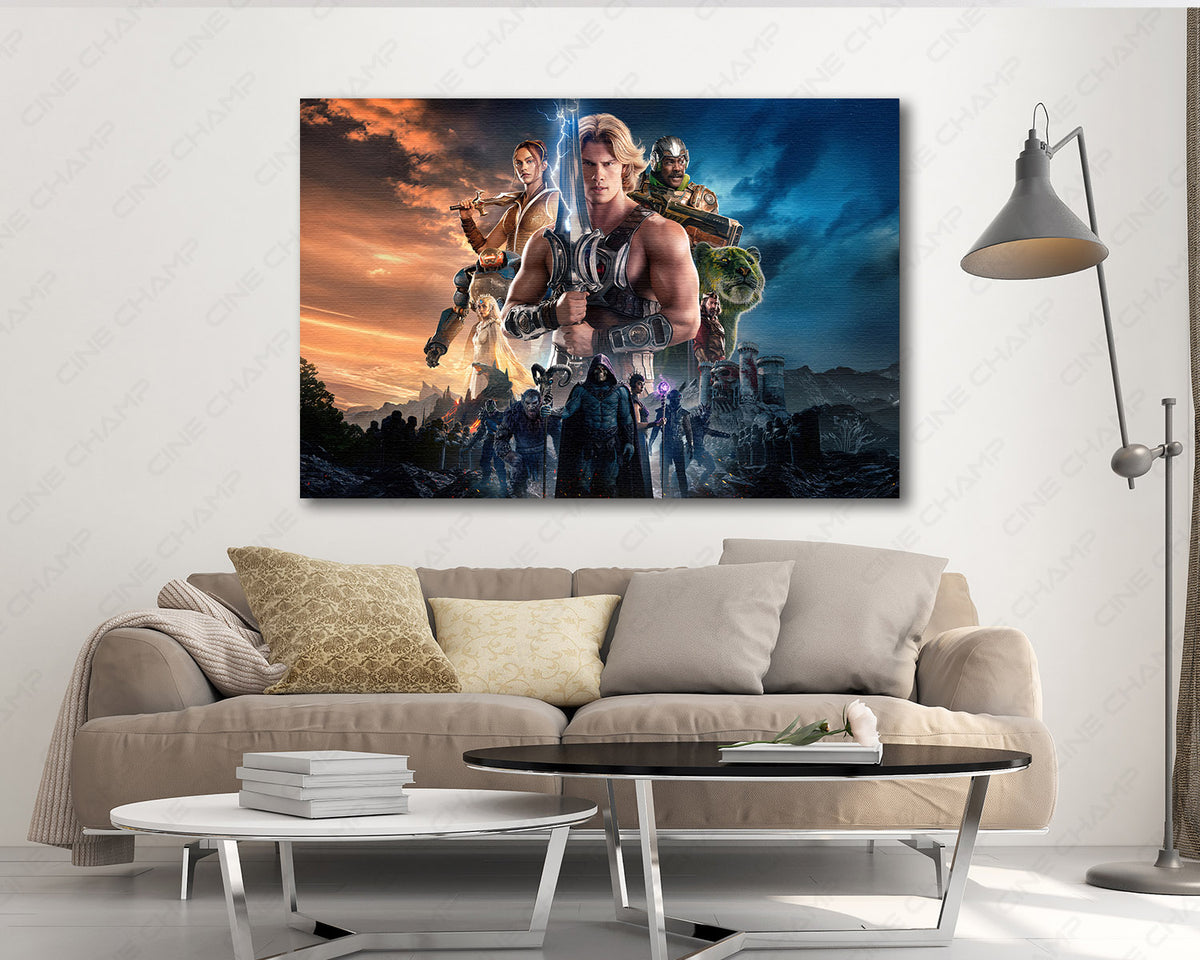 He-Man Masters Of The Universe Canvas Print