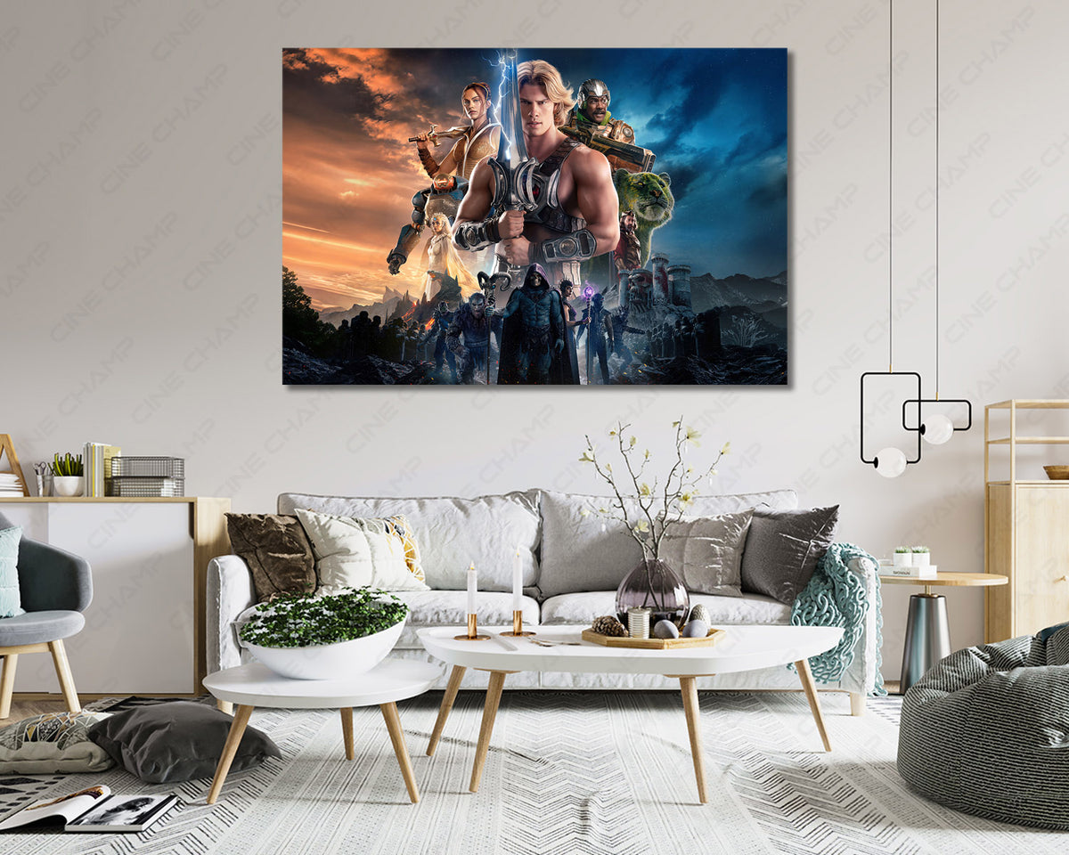He-Man Superhero Movie Artwork