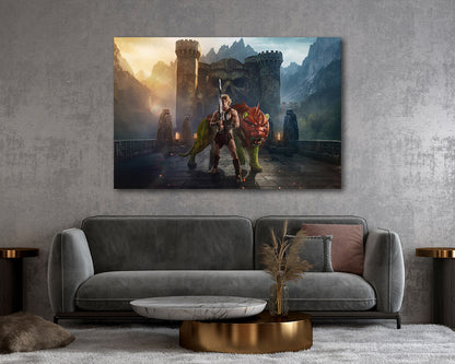 He-Man Superhero Wall Decor