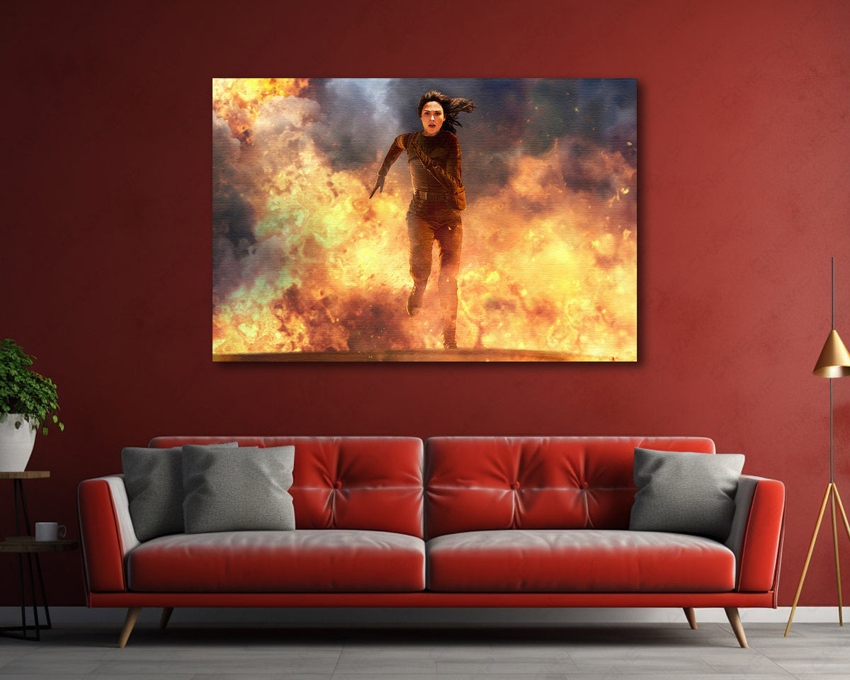 Heart of Stone action movie wall art