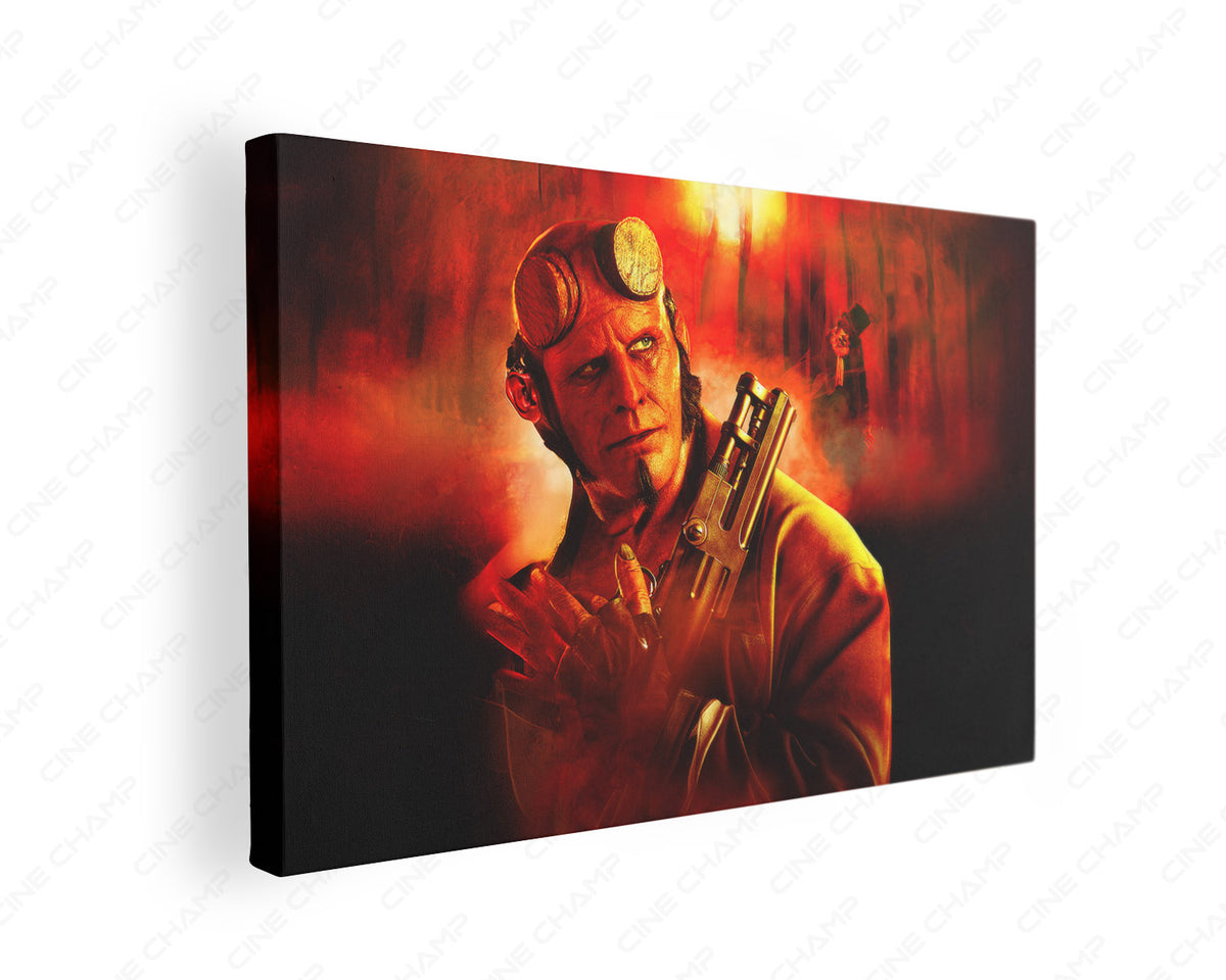 Hellboy The Crooked Man canvas wall art