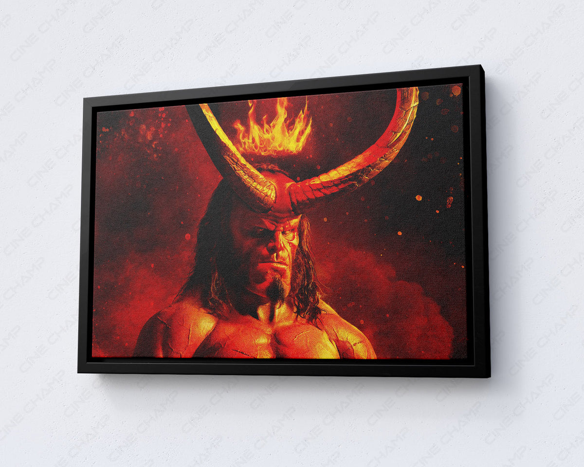 Hellboy artwork for home theater