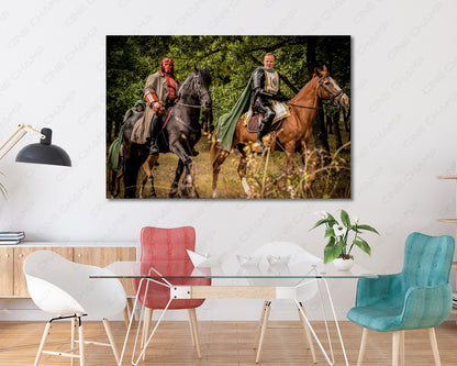 Hellboy collector canvas artwork