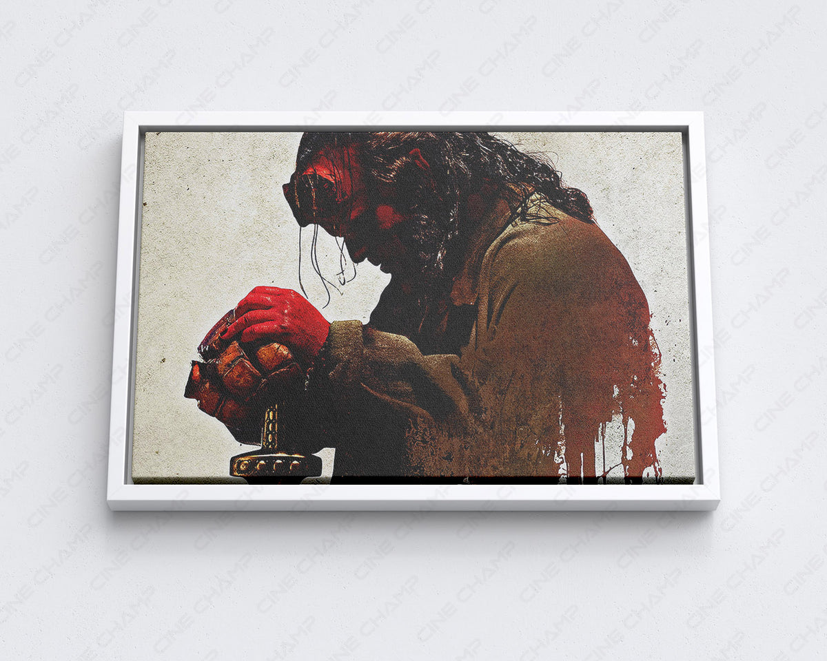 Hellboy movie wall decor