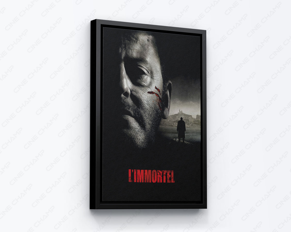 High-Stakes Action Canvas Artwork