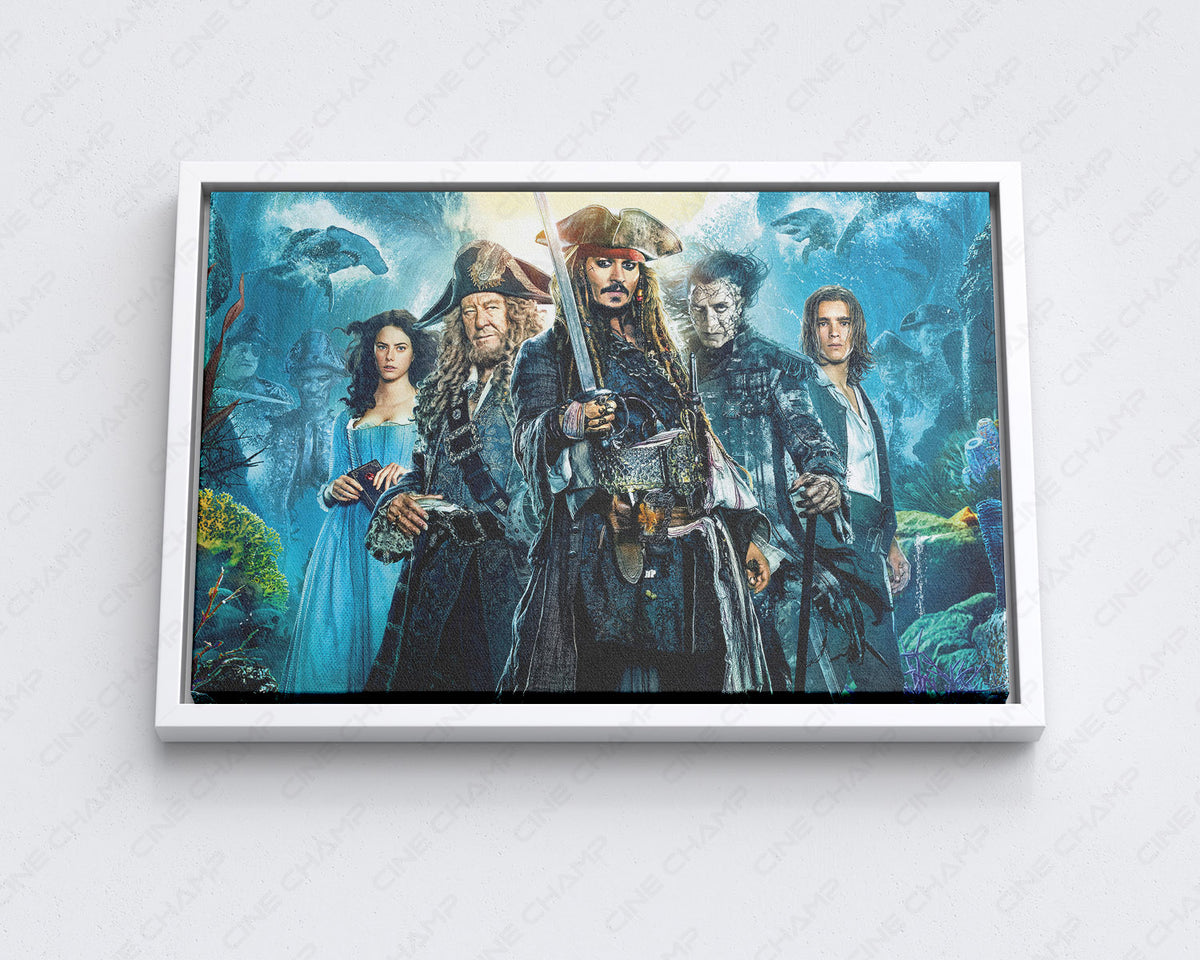 High Seas Pirate Canvas Print