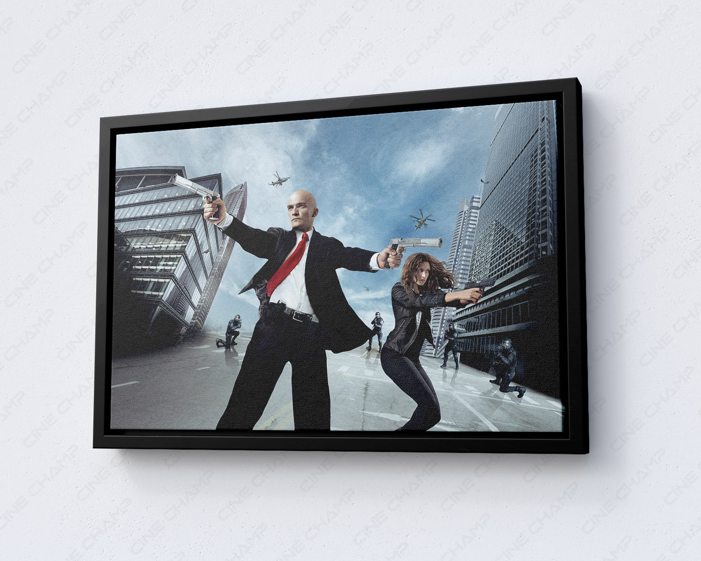 Hitman Agent 47 Canvas Print Assassin Movie Wall Art