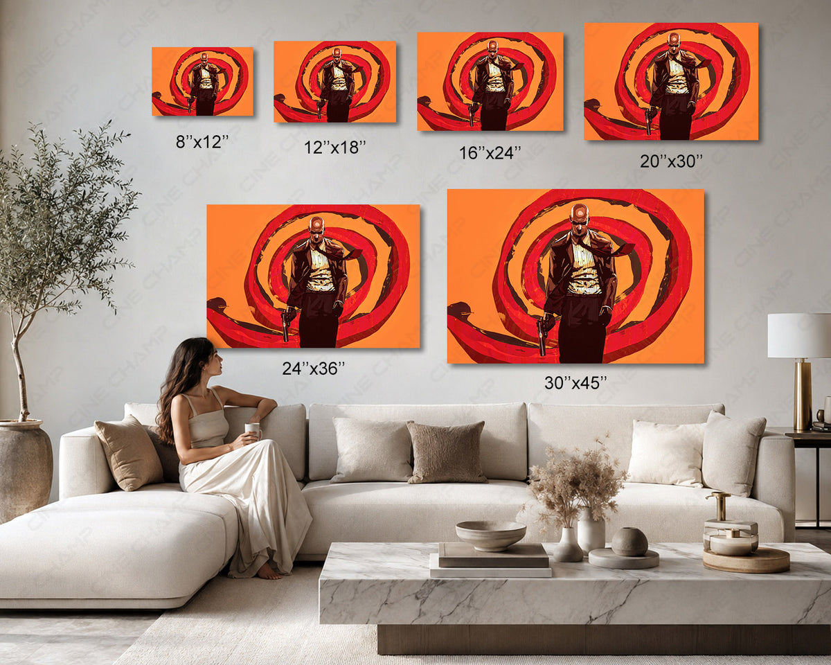 Hitman premium gaming canvas wall decor