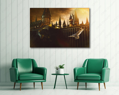 Hogwarts 20th Anniversary canvas artwork