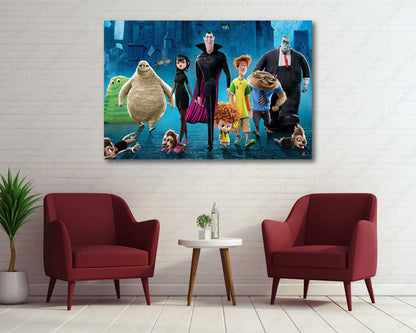 Hotel Transylvania 2 animated movie canvas print