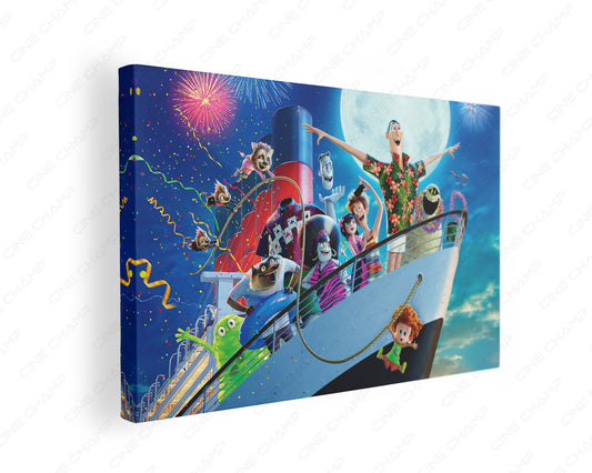 Hotel Transylvania 3 Summer Vacation canvas wall art