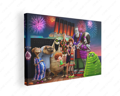 Hotel Transylvania 3 animated movie canvas print