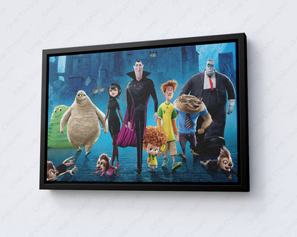 Hotel Transylvania canvas for kids room