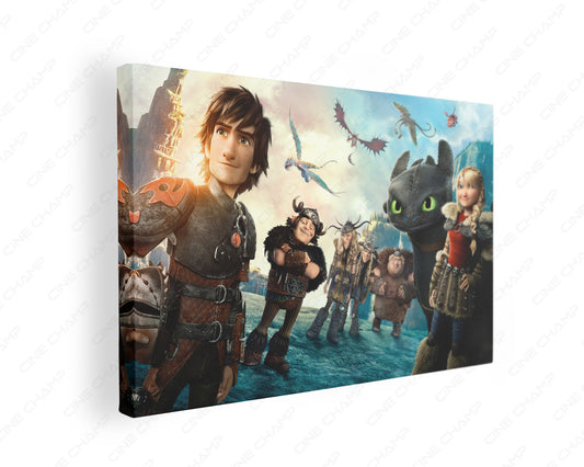 How to Train Your Dragon 2 canvas wall art