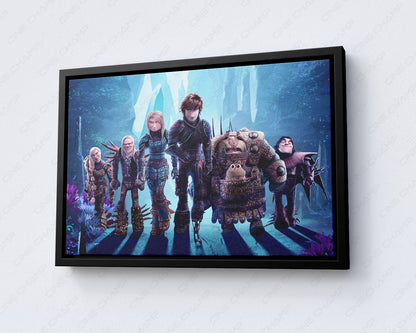 How to Train Your Dragon 3 wall decor