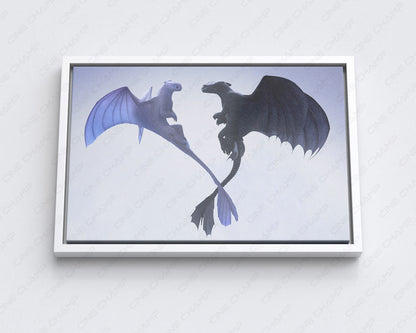 How to Train Your Dragon Canvas Decor