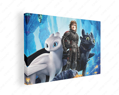 How to Train Your Dragon Hidden World canvas art